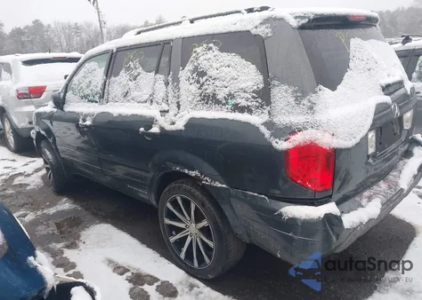 2003 Honda Pilot Ex-L из США, поврежденный, VIN 2HKYF18573H540489